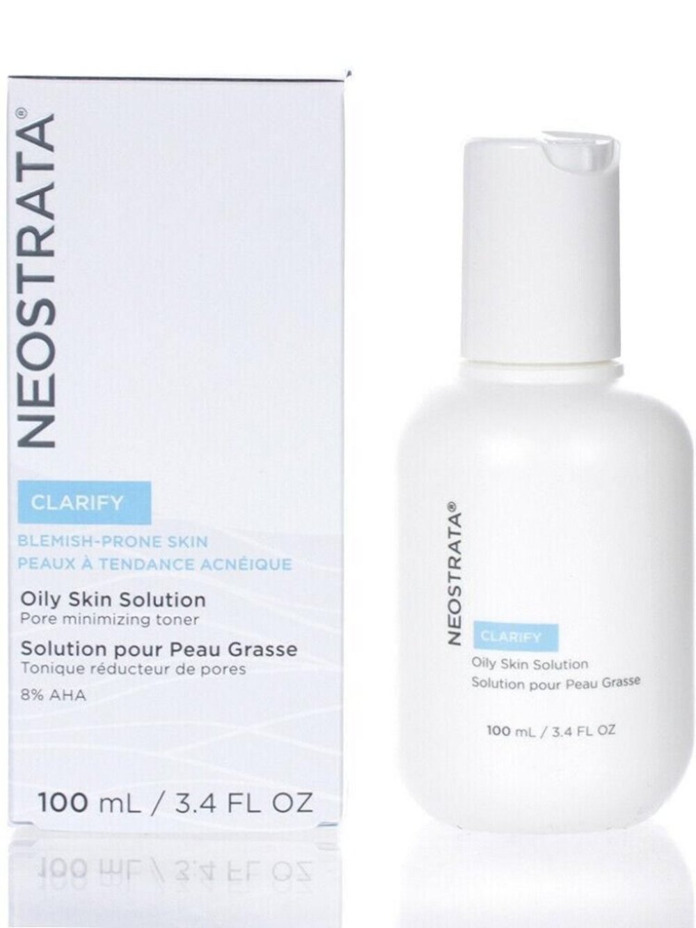 MSRP $38 – NeoStrata Clarify Oily Skin Solution Toner – 100 ml / 3.3 oz – NIB